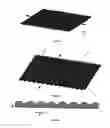 Fig. 06 - Backlit display device with integrated photovoltaic cells