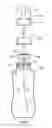 Fig. 02 - Baby bottle assembly including a diaphragm that augments a baby's ability to remove liquid from a receptacle