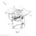 Fig. 02 - Insert for a table saw