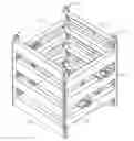 Fig. 01 - Collapsible box with side wall article supports
