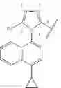 Fig. 76 - MANUFACTURE OF 2-(5-BROMO-4-(4-CYCLOPROPYLNAPHTHALEN-1-YL)-4H-1,2,4-TRIAZOL-3-YLTHIO)ACETIC ACID