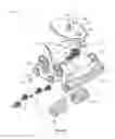 Fig. 40 - Swimming pool cleaner with hydrocyclonic particle separator and/or six-roller drive system