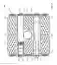 Fig. 43 - Swimming pool cleaner with hydrocyclonic particle separator and/or six-roller drive system
