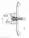 Fig. 09 - Structural post and beam connection device with friction release bracket