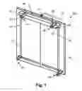 Fig. 02 - Swinging-sliding door module for a rail vehicle with improved over-centre locking