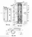 Fig. 41 - Closing hinge device for doors, shutters or the like