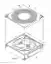 Fig. 02 - Fan tray perforation pattern