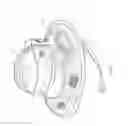 Fig. 02 - Full-brimmed Hat Capable of Accommodating a Headset