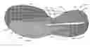 Fig. 01 - Sole structures that include portions with different herringbone traction pattern arrangements