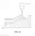Fig. 13 - Method of making an article of footwear having printed structures