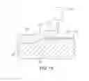 Fig. 16 - Method of making an article of footwear having printed structures