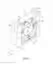 Fig. 09 - Electronic device and fan-retaining structure thereof