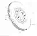 Fig. 01 - Ventilated brake disk for a motor vehicle