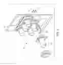 Fig. 03 - Fixed contact for joining a bus bar and a sliding contact of an electrical switchgear