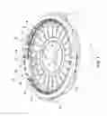 Fig. 02 - Polyphase electric motor with device for determination of angular position and/or speed of rotation of rotor of the motor