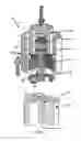 Fig. 05 - Press for making a cutting tool green body having a helical flute, and method for making a cutting tool green body having a helical flute