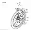 Fig. 06 - Variable height infinitely adjustable fork adaptable to various wheel sizes