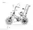 Fig. 09 - Variable height infinitely adjustable fork adaptable to various wheel sizes