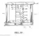 Fig. 08 - Multi-channel loudspeaker enclosure with laterally projecting wings and method for orienting and driving multiple loudspeakers