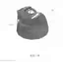 Fig. 12 - Insert with nozzle formed by micro stepped and conical surfaces