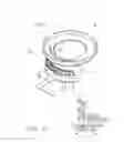 Fig. 03 - Electrical connector having a contact with a fixing part press-fitted within a housing