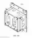 Fig. 76 - Integrated electrical assembly, enclosure, master tub, multi-wire connector, and junction box
