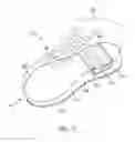 Fig. 11 - Article of footwear with a cavity viewing system