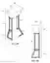 Fig. 06 - Modular portable bar system