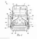 Fig. 07 - Backpack assembly with backpack, foldable seat, and rollers