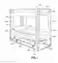 Fig. 02 - Portable enclosure for a bed
