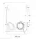 Fig. 02 - Portably suspended retractable shelf
