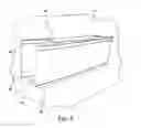 Fig. 09 - Portably suspended retractable shelf