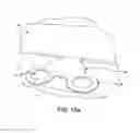 Fig. 22 - Portably suspended retractable shelf