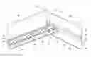 Fig. 01 - Latch assembly for securing tracks and dividers to a front rail
