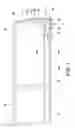 Fig. 02 - Latch assembly for securing tracks and dividers to a front rail