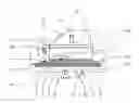 Fig. 01 - DEVICE FOR CUTTING TO SIZE AND HANDLING A SUBSTANTIALLY EXTENSIVE BLANK FROM A CFK SEMI-FINISHED PRODUCT AND METHOD