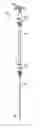 Fig. 01 - Telescopic anchor pole with interchangable attachments