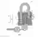 Fig. 05 - Padlock cylinder retention