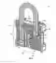 Fig. 09 - Padlock cylinder retention