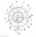 Fig. 01 - Attachment structure of fuel injection device nozzle plate