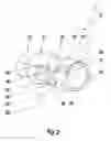 Fig. 03 - Internal combustion engine with settable variable compression ratio and with a switching module