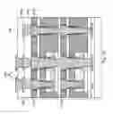Fig. 40 - Chip-on-wafer package and method of forming same