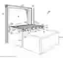 Fig. 01 - Convertible headboard table apparatus and method of use
