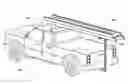 Fig. 01 - Vehicle rack for both short and long ladders