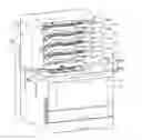 Fig. 01 - Sheet discharge apparatus provided with a plurality of sheet discharge trays