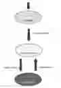 Fig. 01 - Method of radio communication between columns of a lift and associated lift