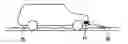 Fig. 01 - Method and device for recognizing a water passage by means of distance sensors