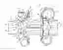 Fig. 01 - Compressor assembly having a diffuser ring with tabs