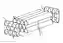 Fig. 01 - Tube to bulkhead bonded joint design