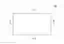 Fig. 01 - Touch projection screen and touch projection system